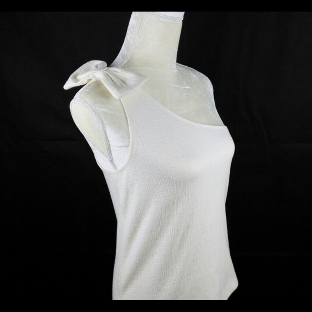 J.Crew Bow One Shoulder top